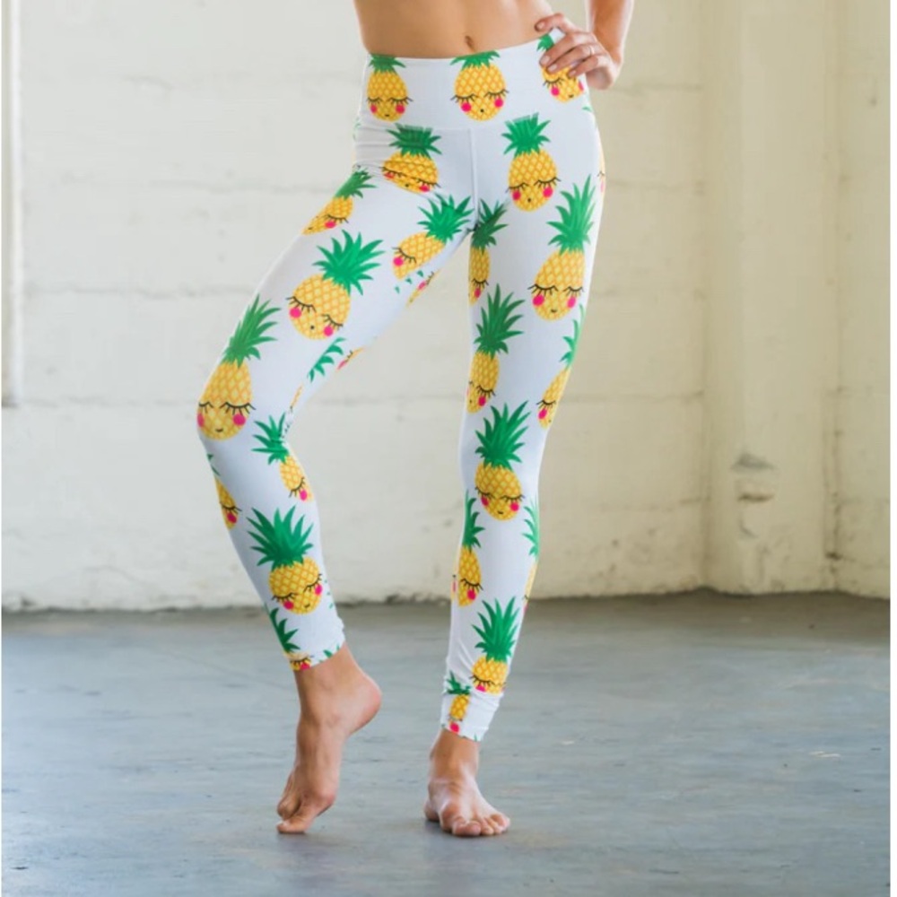 Flexi Lexi Pineapple Leggings/Pants Size S